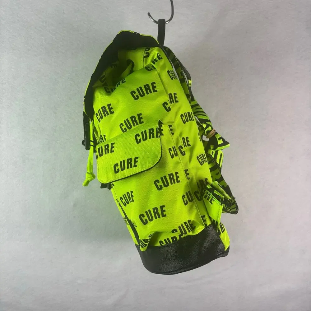 NWOT CURE by WCC “Toxic Arc”  Florescent Yellow Backpack